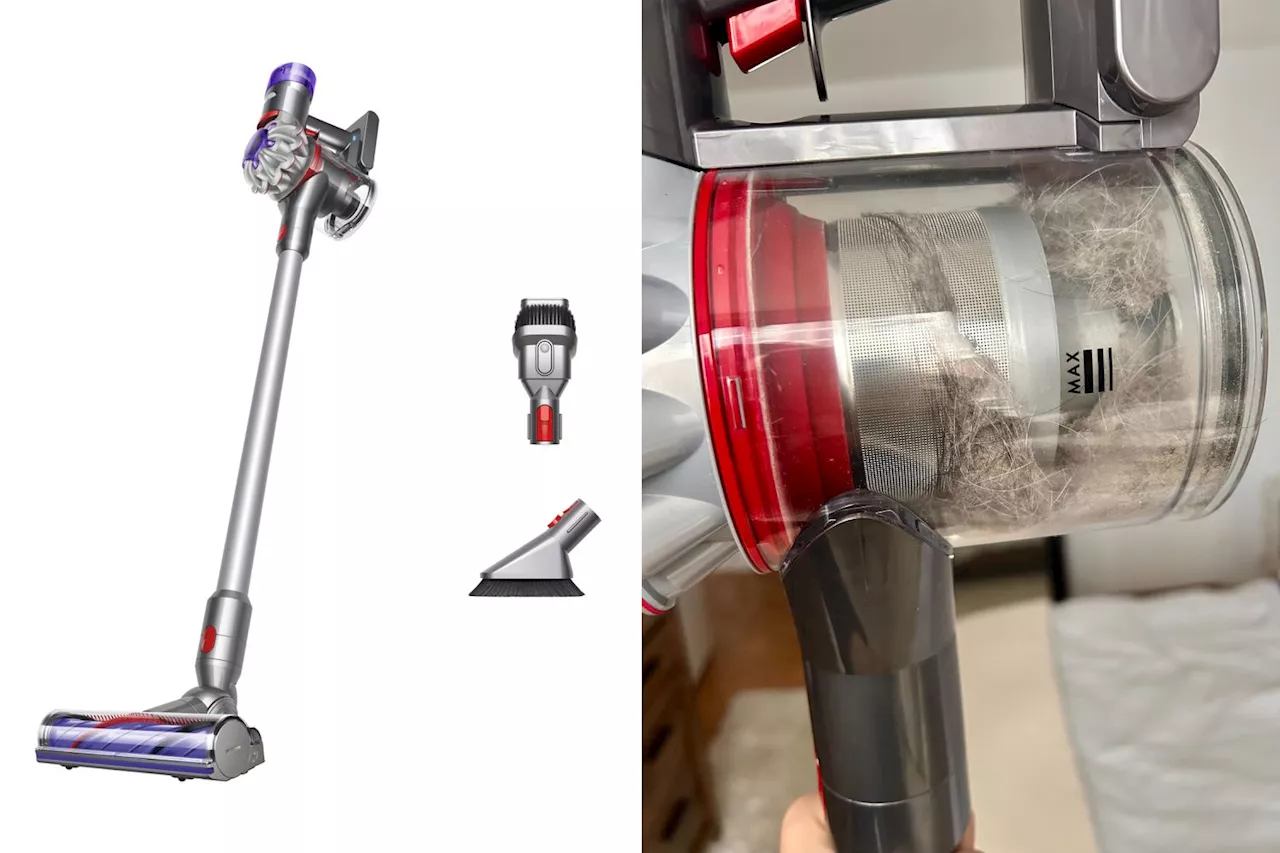 My New Dyson Vacuum Sucked So Much Grime Out of My Seemingly Clean Floors — and It’s 50% Off