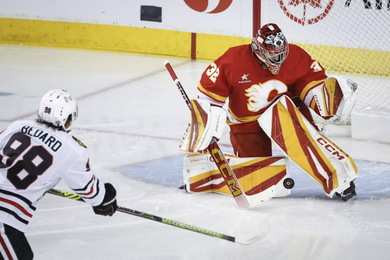 Calgary Flames stay tough at Saddledome, hold off Chicago Blackhawks 6-4