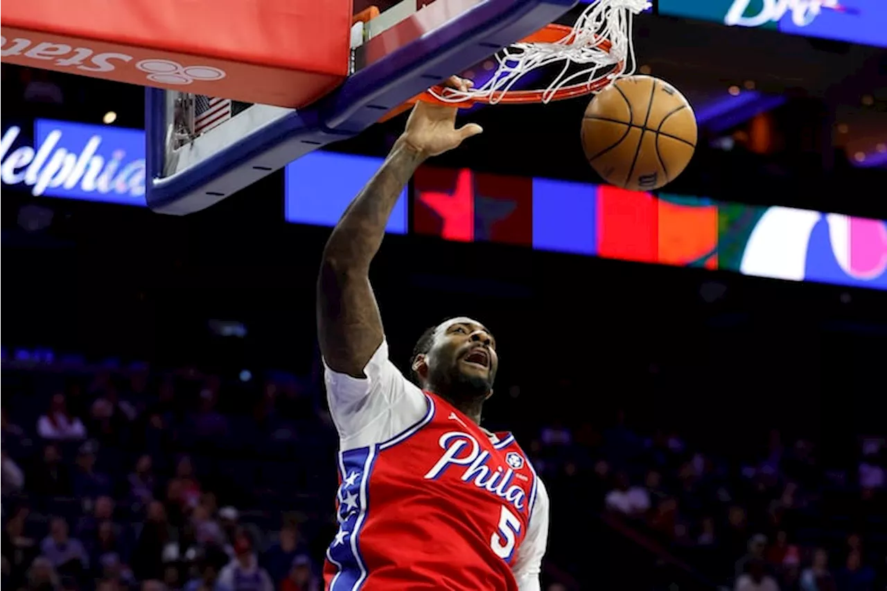 Andre Drummond doesn’t command the spotlight, but still has a vital role with the Sixers