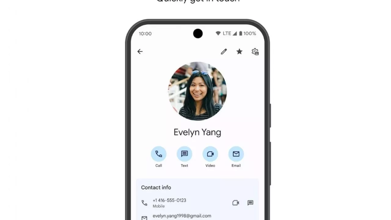 Google permitirá fijar una aplicación determinada de terceros para hacer videollamadas desde la 'app' de Contactos