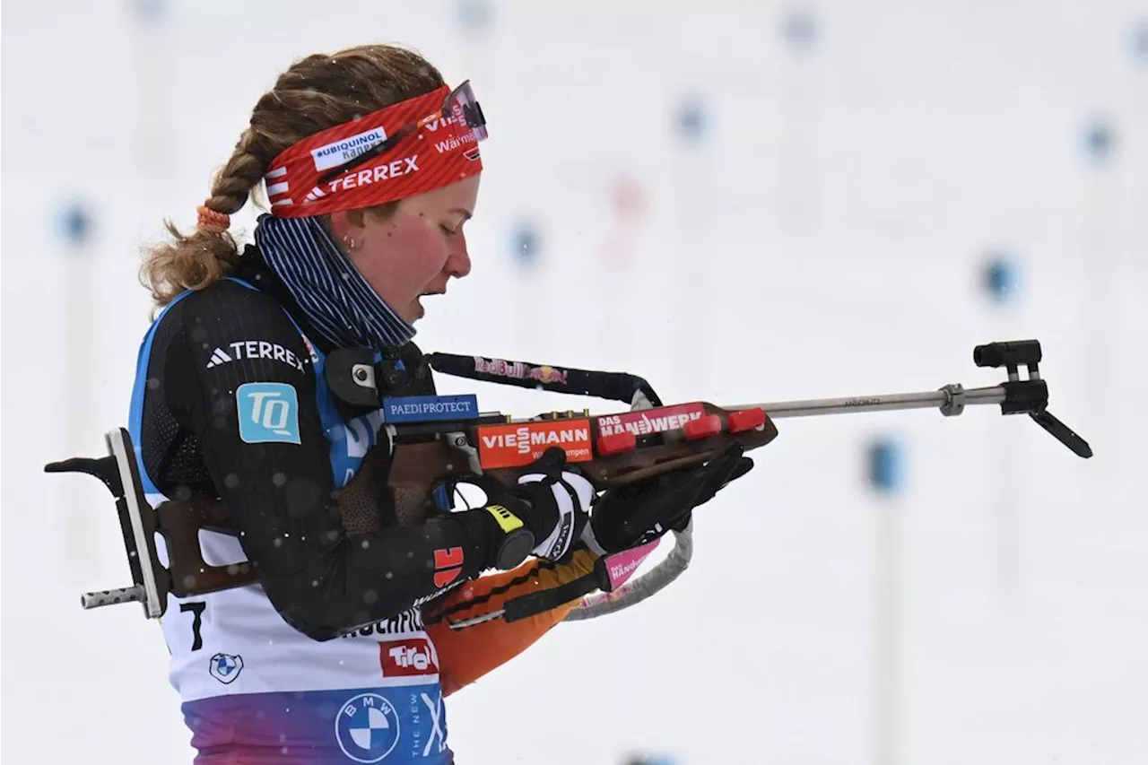 Biathlon: Selina Grotian und Franziska Preuß feiern Doppelsieg in Annecy