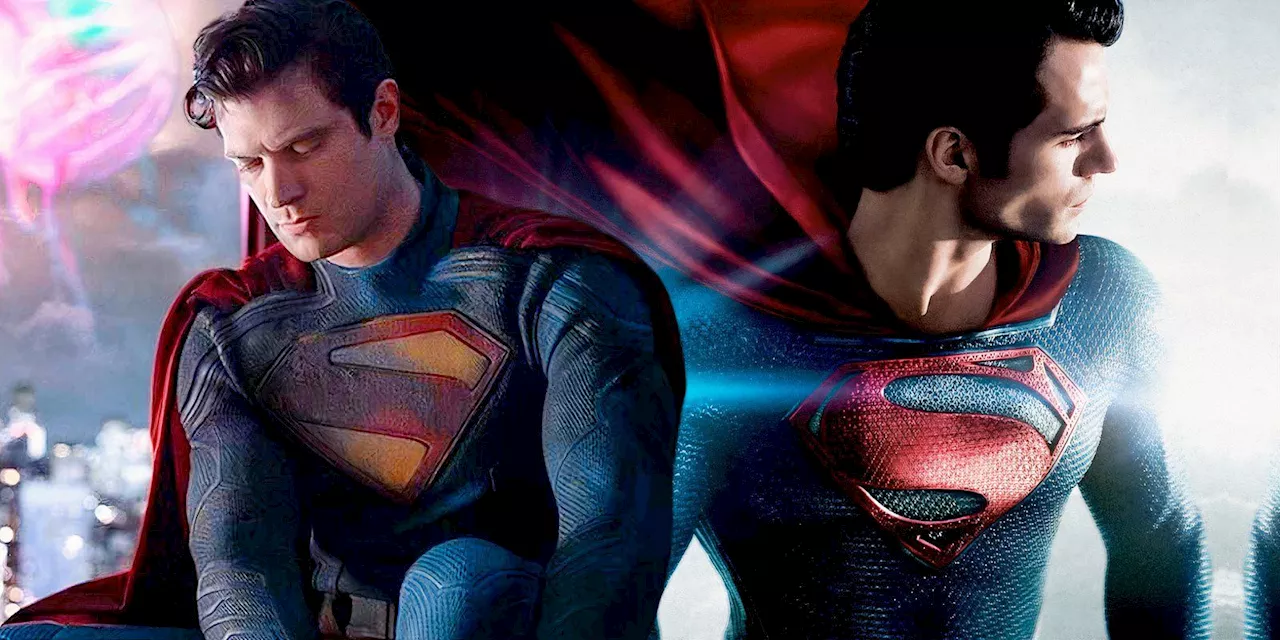 How David Corenswet's First Superman Trailer Compares To Henry Cavill's Man Of Steel Trailer