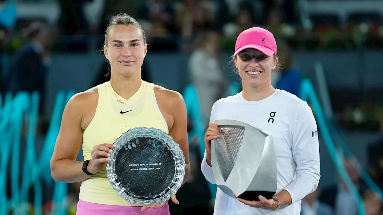 Aryna Sabalenka Comments on Iga Swiatek's Doping Case