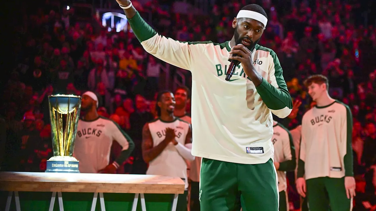 Fans React to Bucks Unveiling Emirates NBA Cup Banner