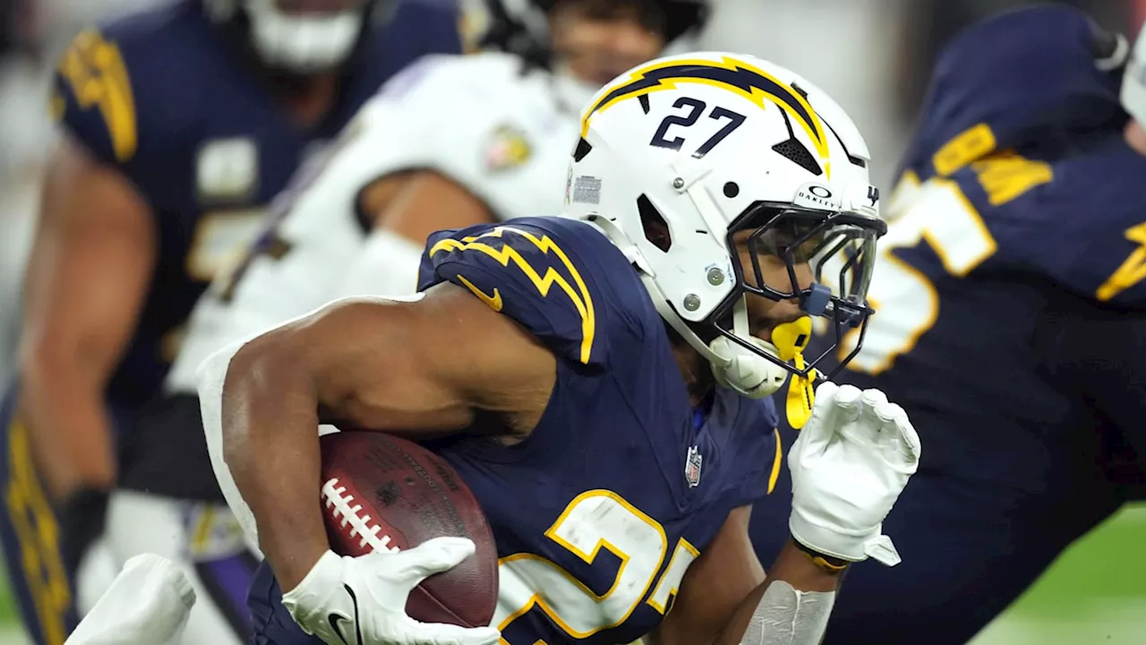 J.K. Dobbins injury return timeline updates for Chargers RB