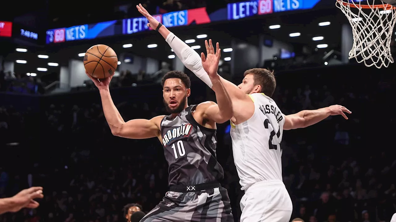 NBA Fans React To Ben Simmons' Performance In Jazz-Nets Game