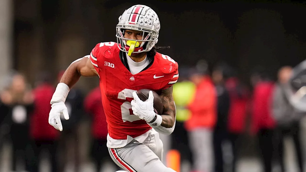 Watch: Ohio State's Emeka Egbuka Snares Brilliant Catch to Set Up TD