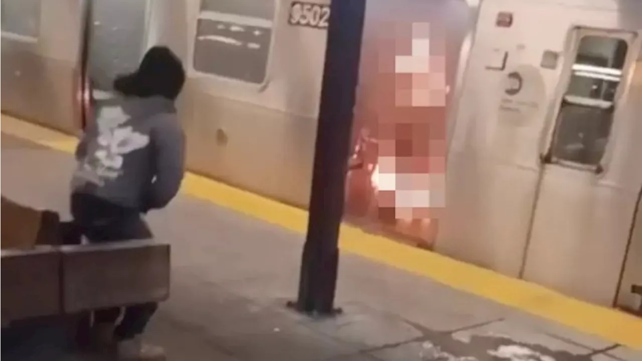 Suspect watches woman burn to death on train after allegedly setting her on fire