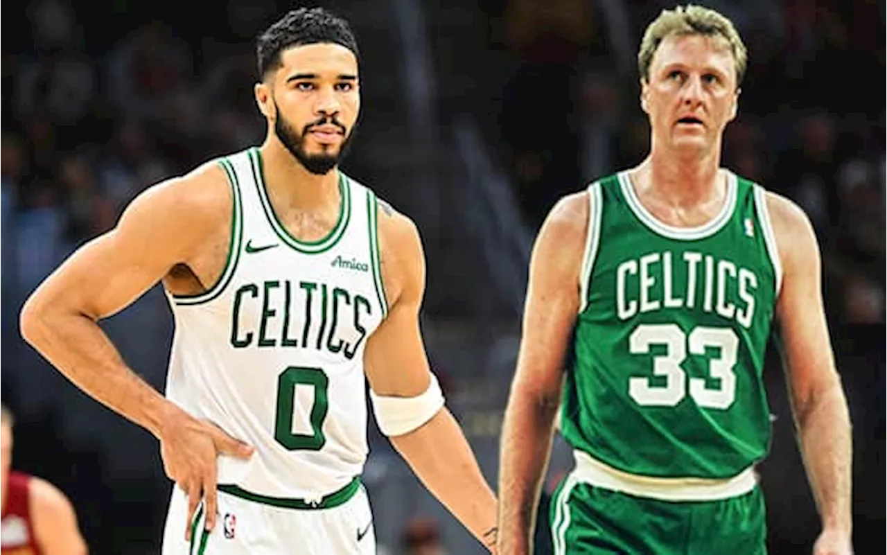 NBA, Jayson Tatum come Larry Bird: tripla doppia da oltre 40 punti