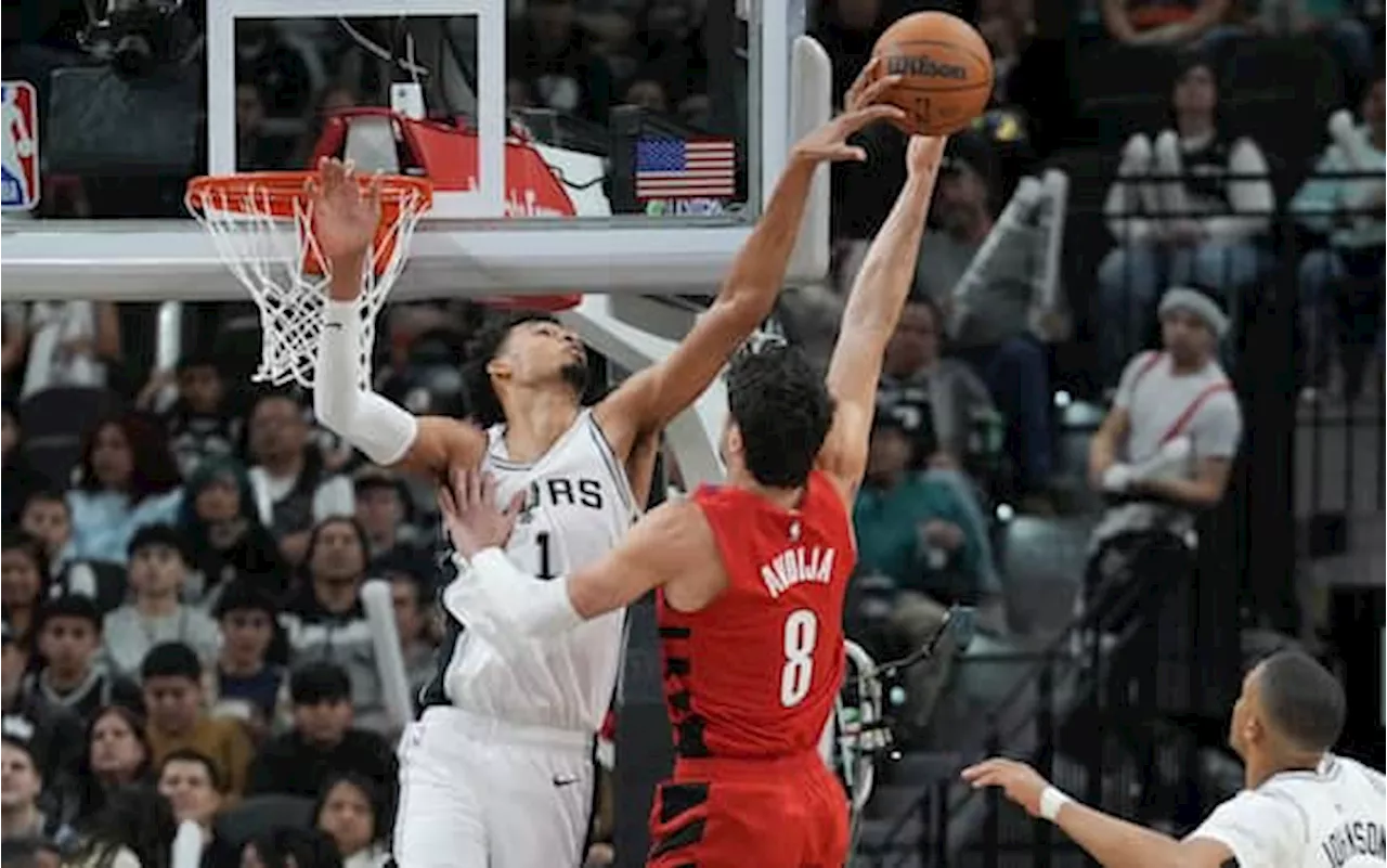 NBA, punti e stoppate: Wembanyama è già nella storia accanto a Olajuwon e Jabbar