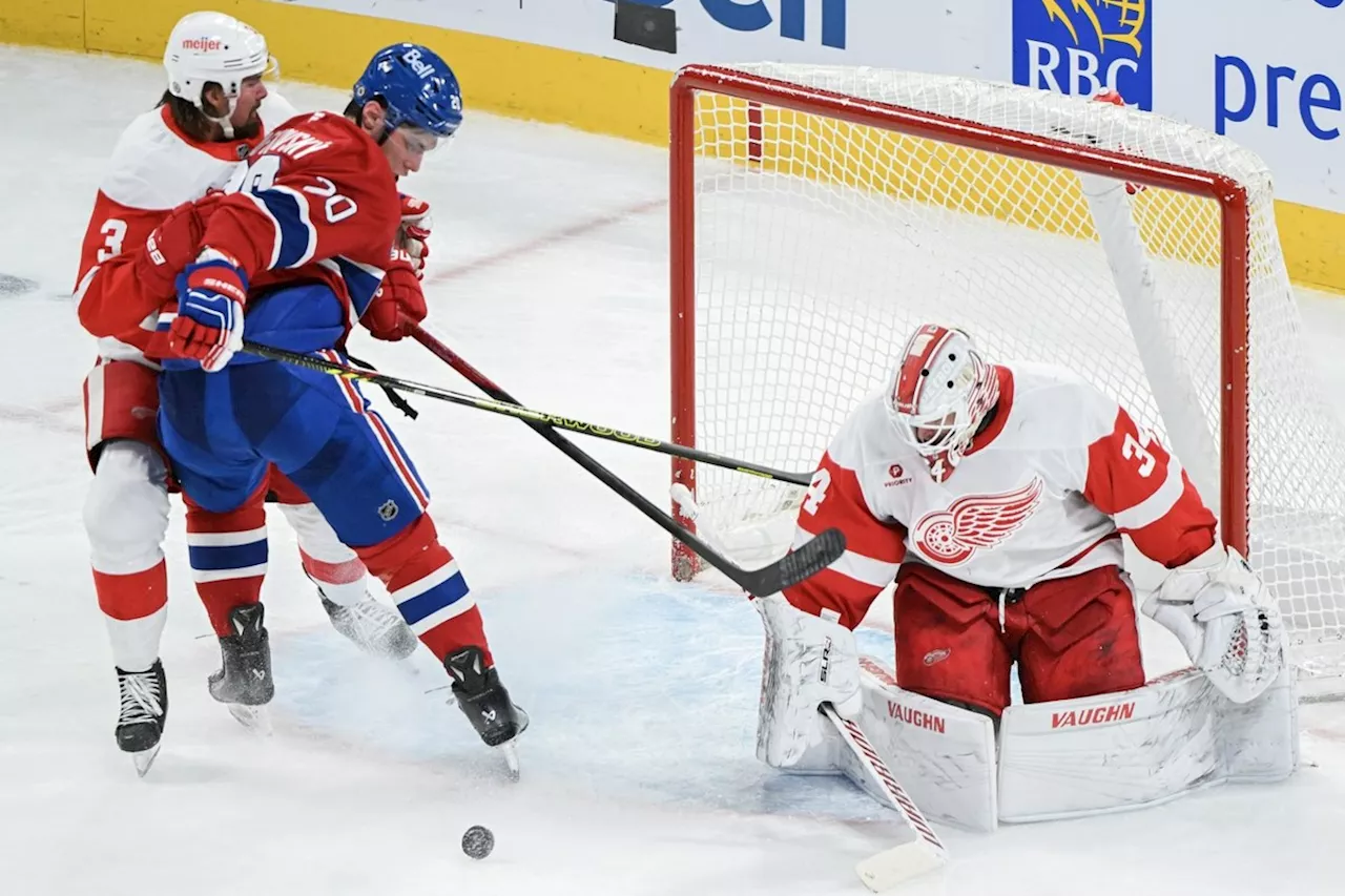 Laine scores again, Canadiens beat Red Wings on consecutive nights with 5-1 win