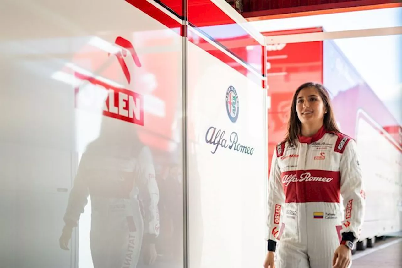 Alfa Romeo Racing: Tatiana Calderón bleibt an Bord