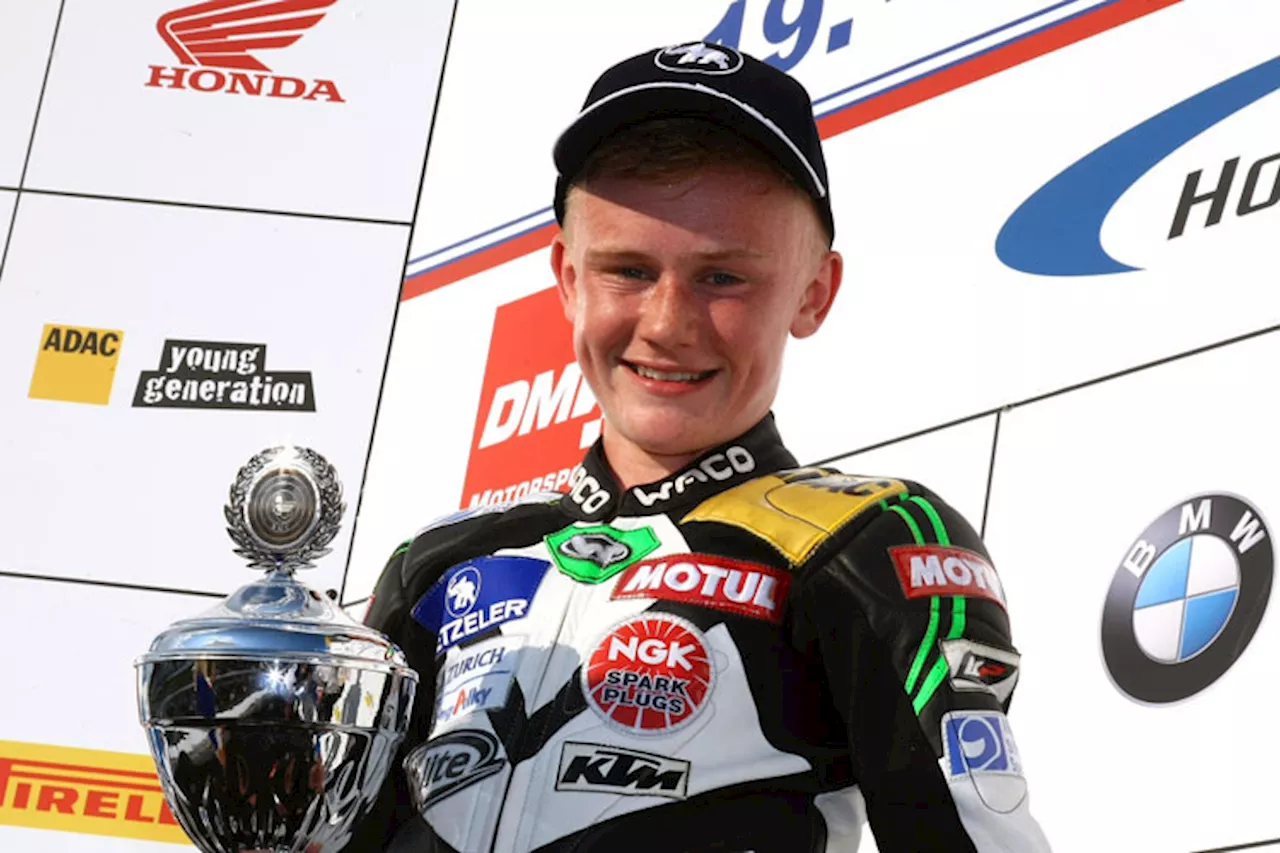 Tim Georgi: ADAC Junior Cup Sieger fährt IDM Moto3