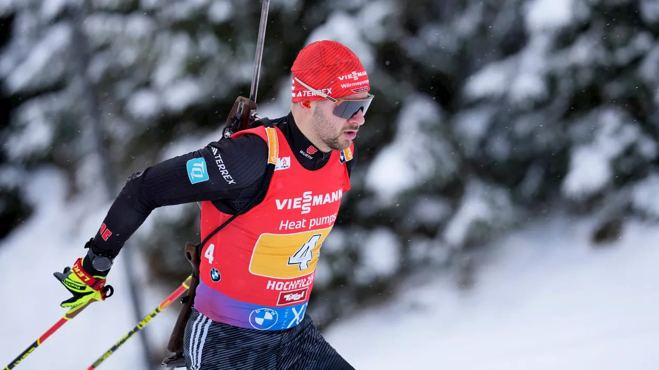 Biathlon: Danilo Riethmüller schnappt sich erstes Karriere-Podest