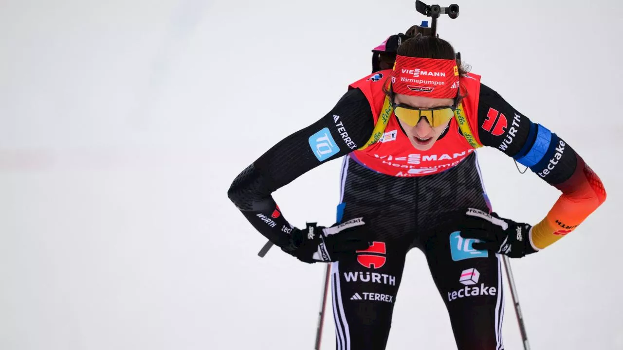 Biathlon: Vanessa Voigt muss auf Massenstart in Annecy verzichten