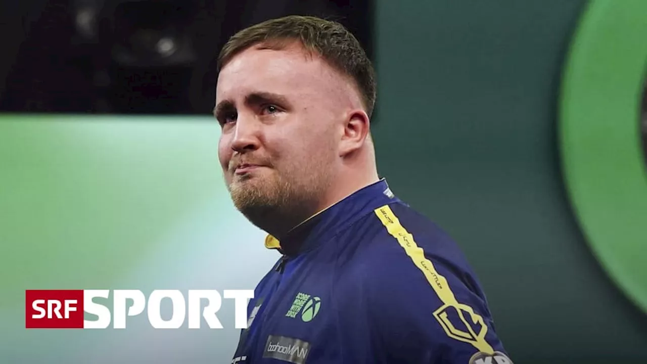 Set-Average von 140,91 Punkten - Rekord und Tränen: Darts-Star Littler muss Interview abbrechen