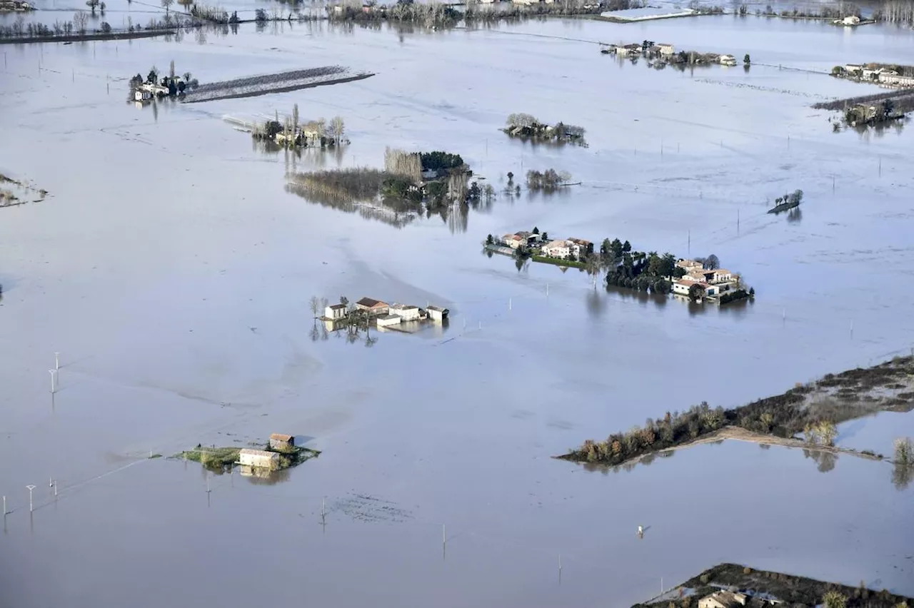 Les inondations dans le Sud-Ouest de décembre 2019 en images