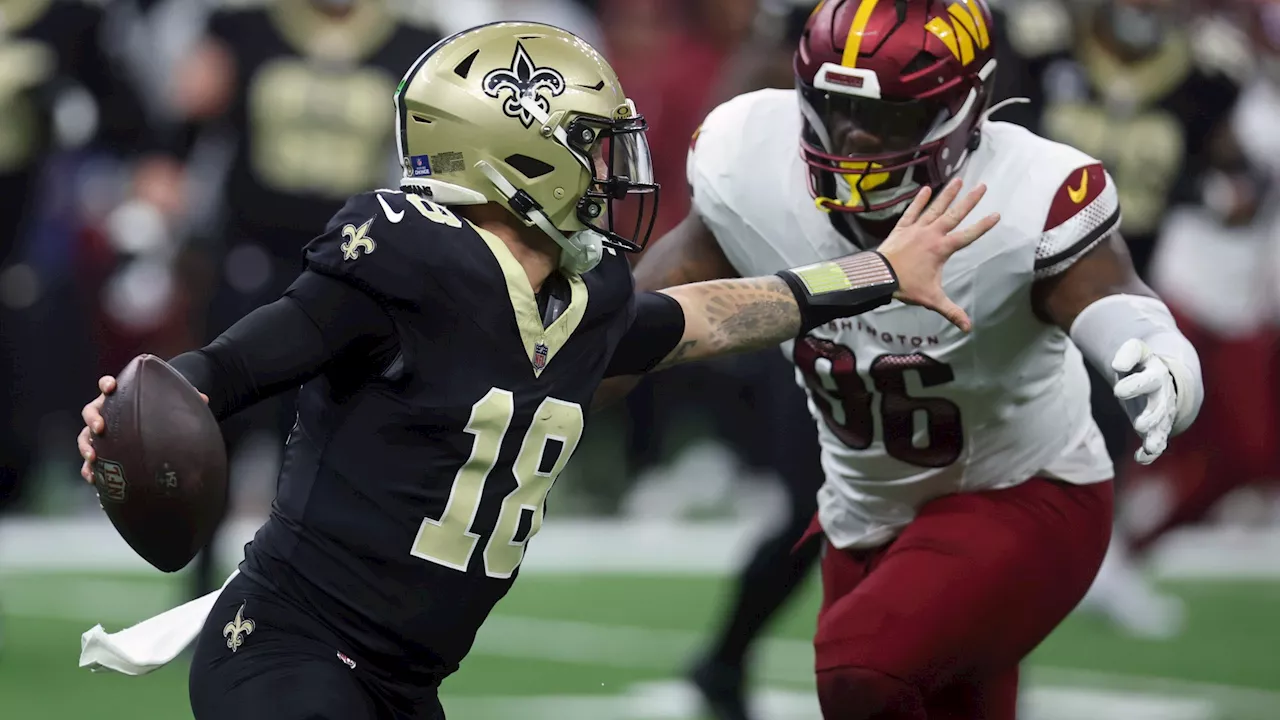 – New Orleans Saints quarterbacks turn to bizarre method to train for freezing tempe...