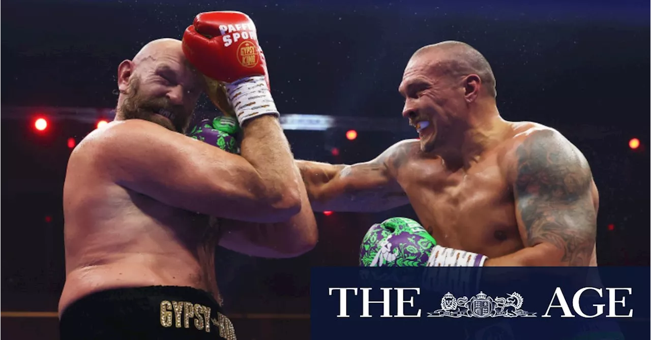 ‘I win, it’s good’: Usyk outpoints Fury to retain world heavyweight crowns