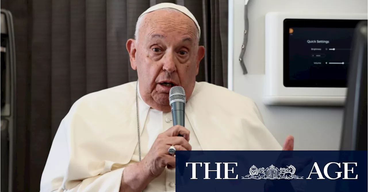 Pope calls Gaza airstrikes ‘cruelty’ after Israeli minister’s criticism