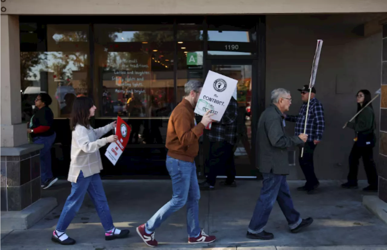 Starbucks workers expand strike across US