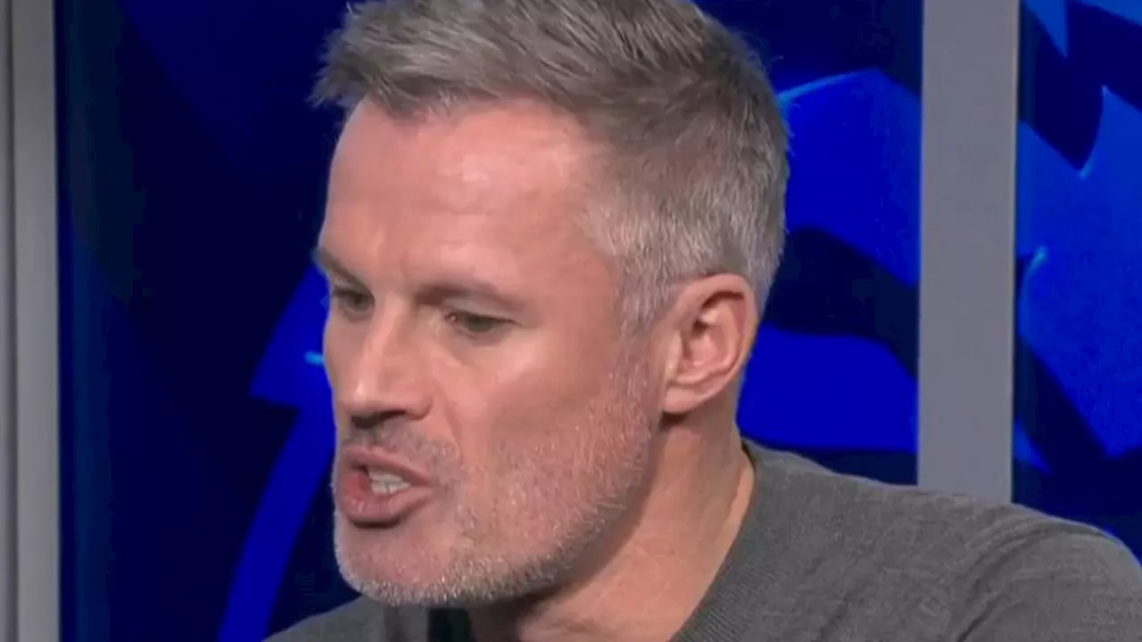 Jamie Carragher slammed as ‘really, really unfair’ in heated scenes live on Sky Sports after Liverpool thr...