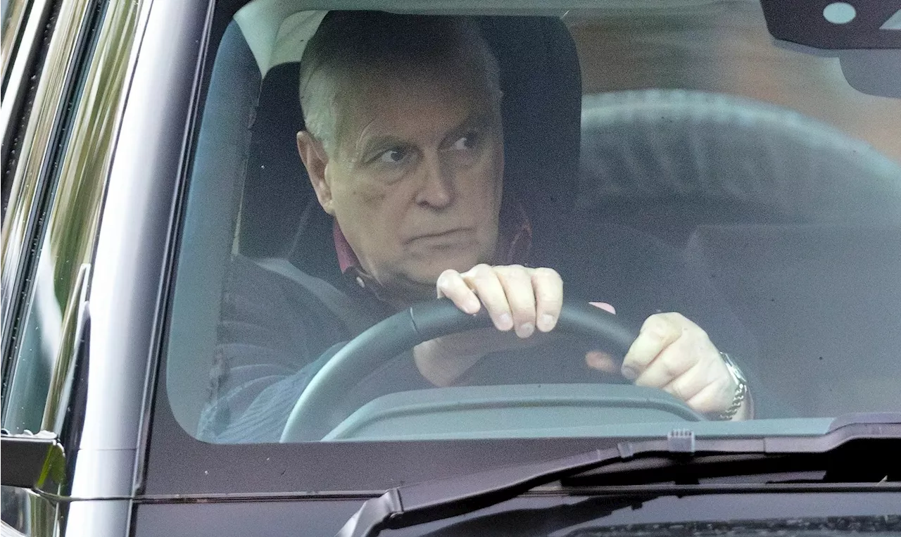 ‘Outcast’ Prince Andrew heads to Windsor alone as Royal Family celebrates Christmas without him after Chi...