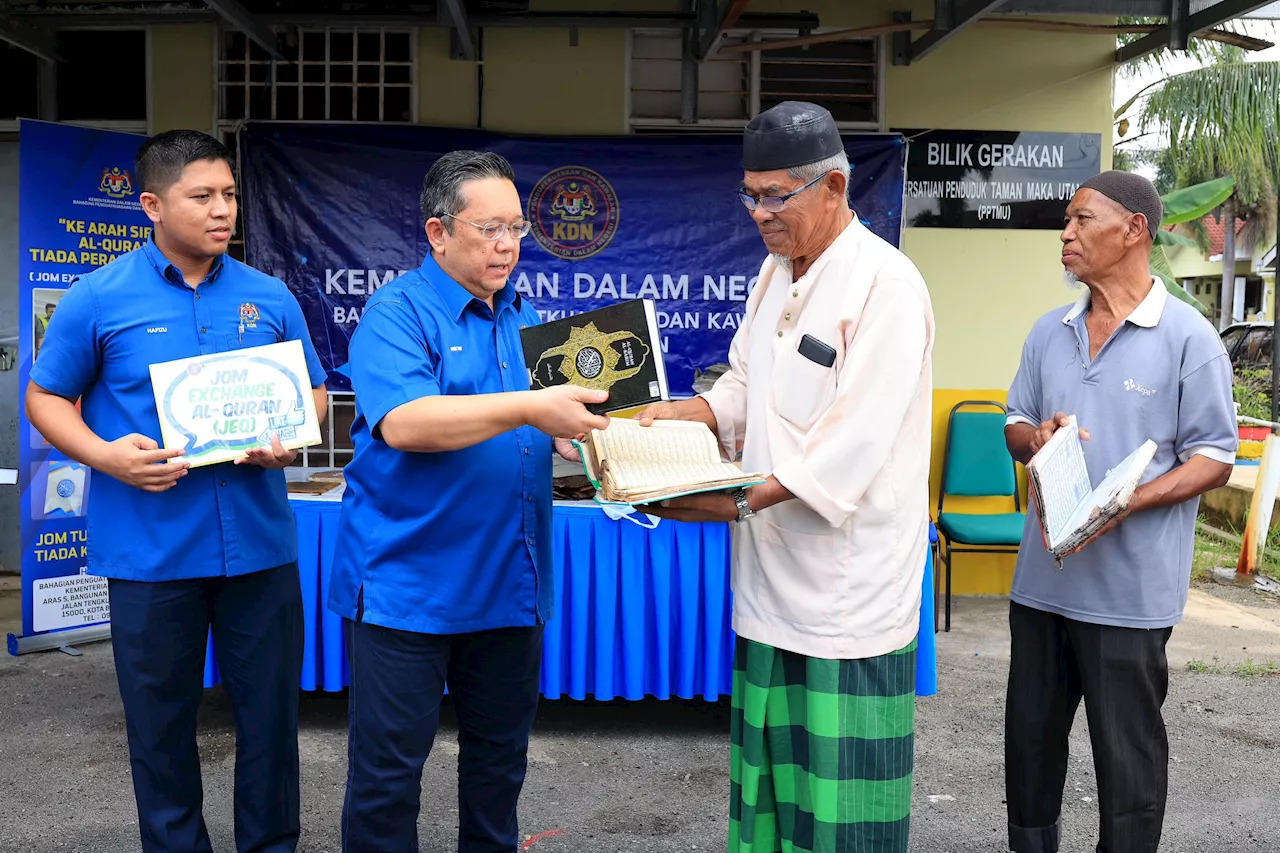 KDN kumpul 55,000 naskhah al-Quran rosak akibat banjir