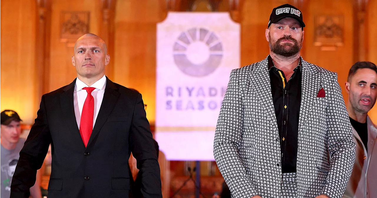 Boxer Tyson Fury 'Thought I Won,' Storms Out After Oleksandr Usyk Won