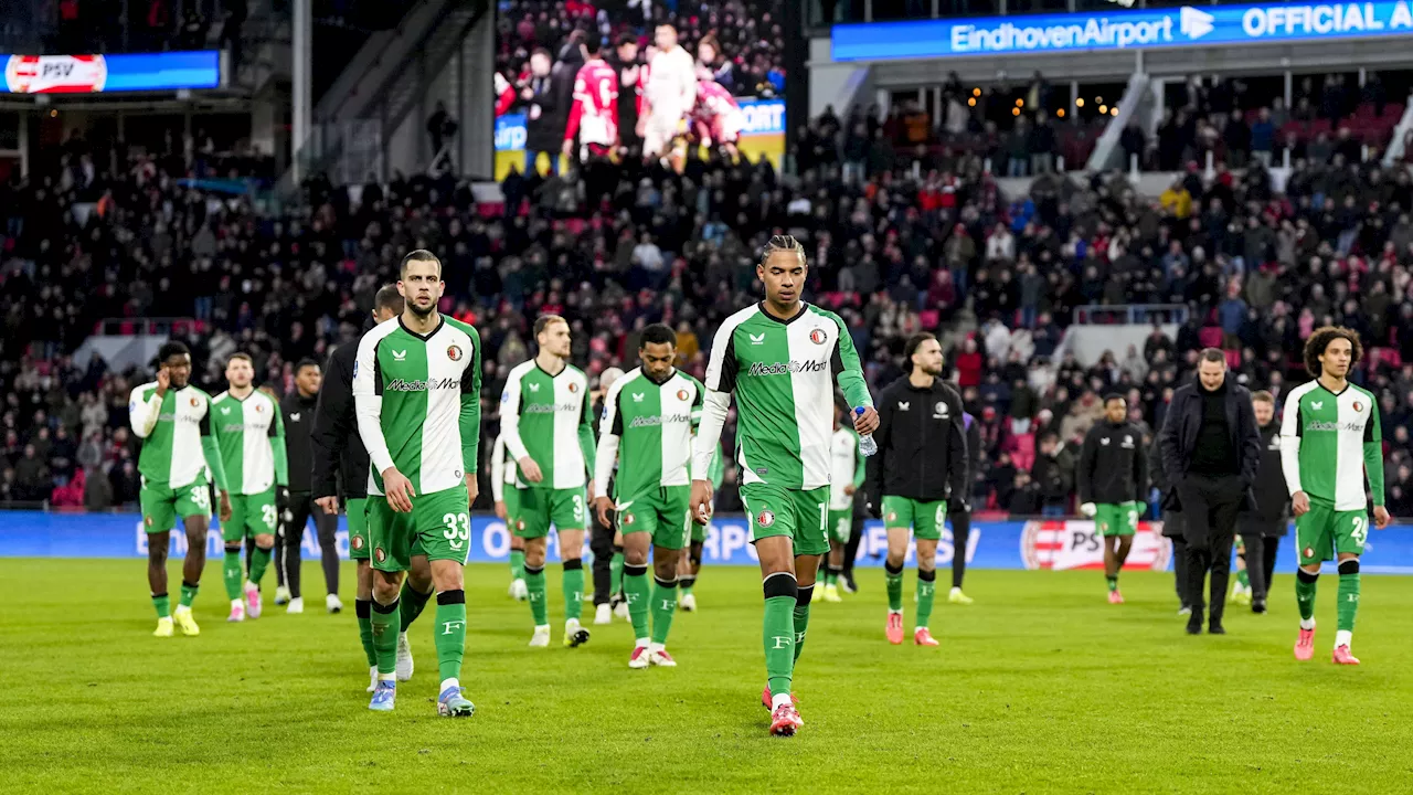 Willem van Hanegem ziet dissonant bij Feyenoord tegen PSV: ‘Zijn zwakste wedstrijd van het seizoen’