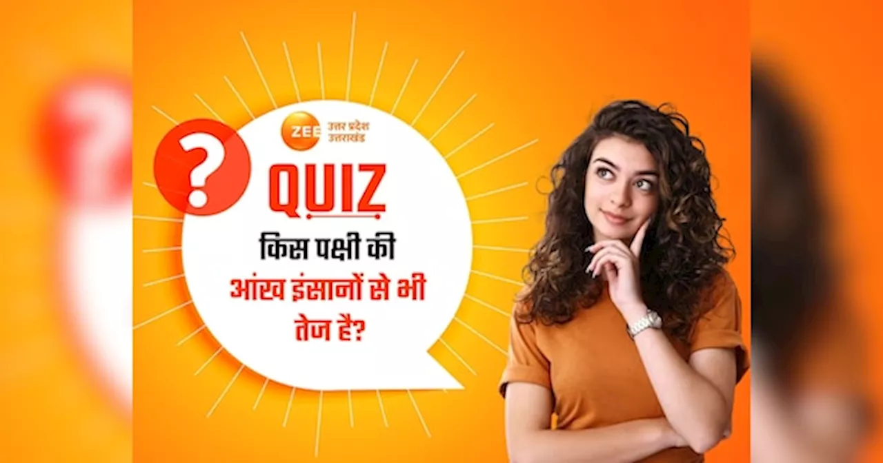 GK Quiz: किस पक्षी की आंख इंसानों से भी तेज है