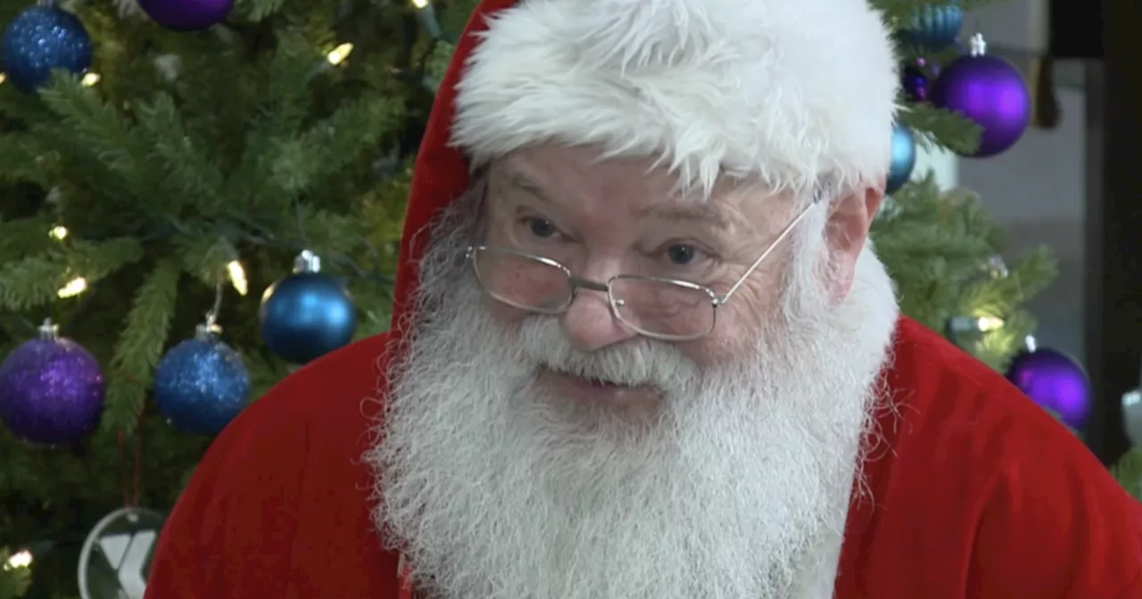 Navy Veteran Spreads Holiday Cheer as Santa for Nearly 50 Years