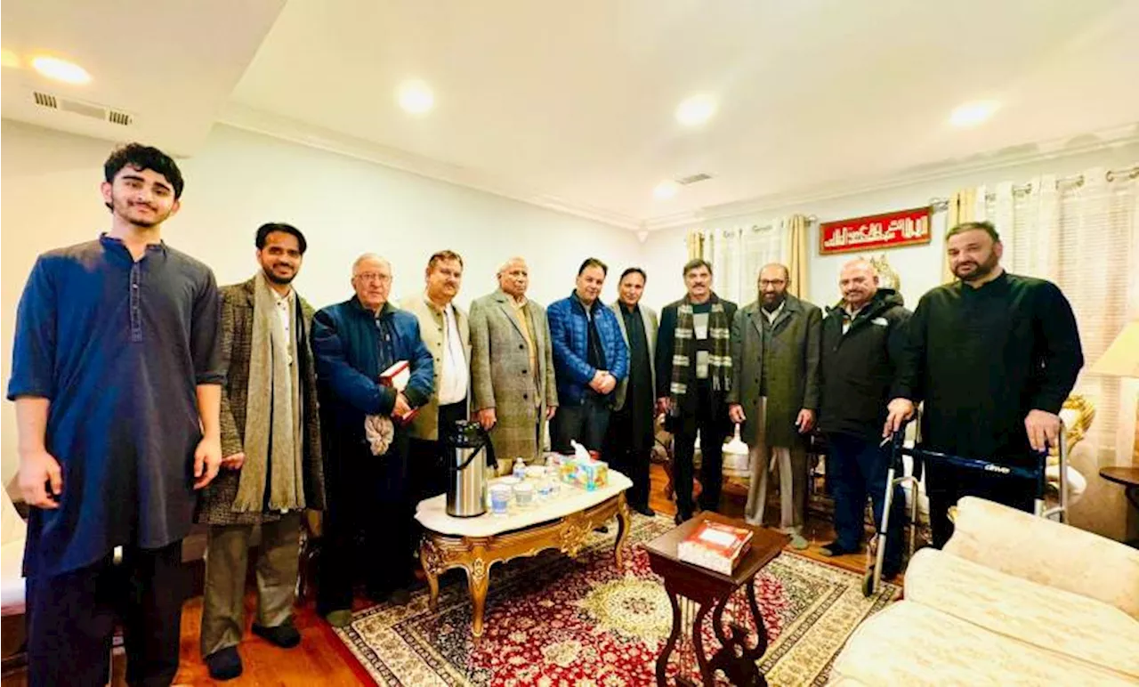 azad kashmir leaders meet in washington