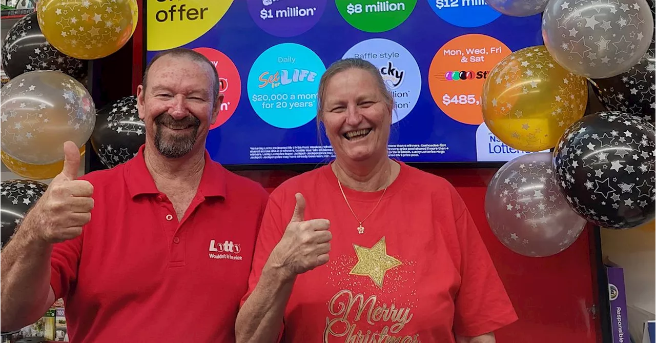 'Best Christmas present': NSW dad becomes instant millionaire