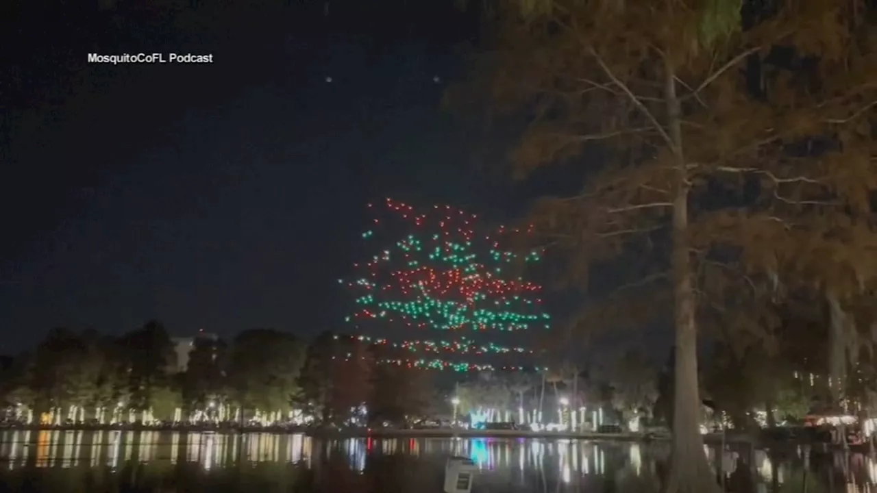 Child hospitalized after holiday drone show in Florida goes badly wrong