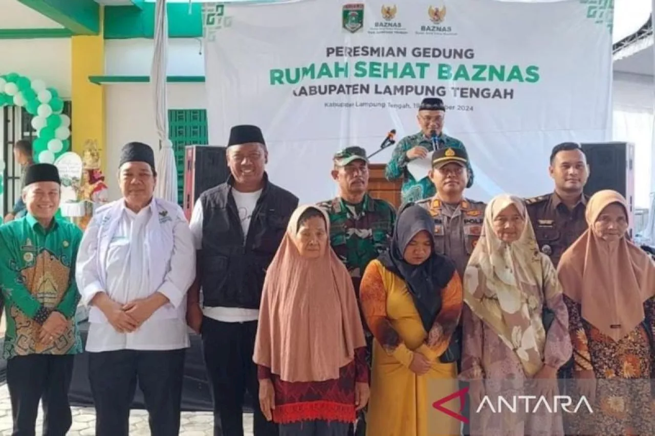 Baznas Resmikan Rumah Sehat Gratis untuk Masyarakat Kurang Mampu