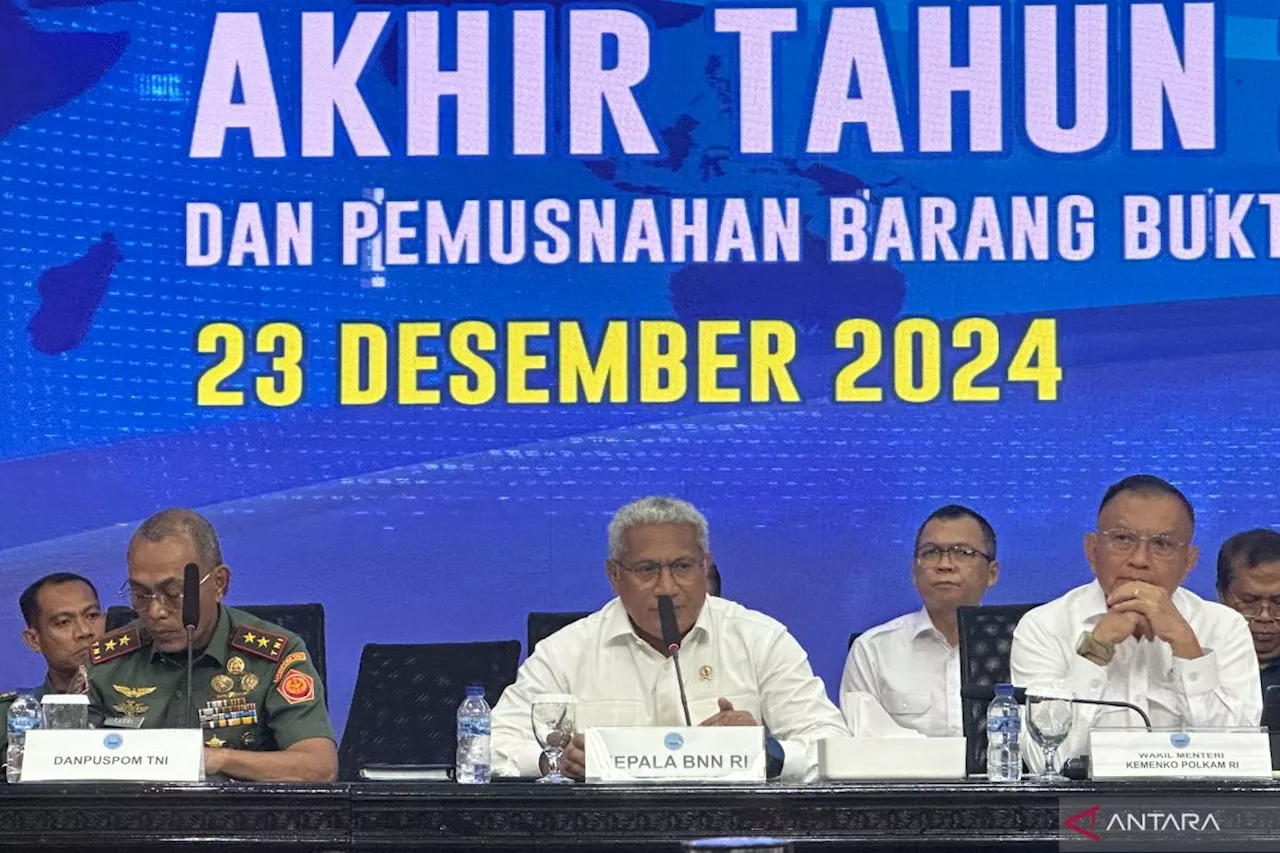 BNN RI Rehabilitasi 12.204 Penyalah Guna Narkoba pada Tahun 2024