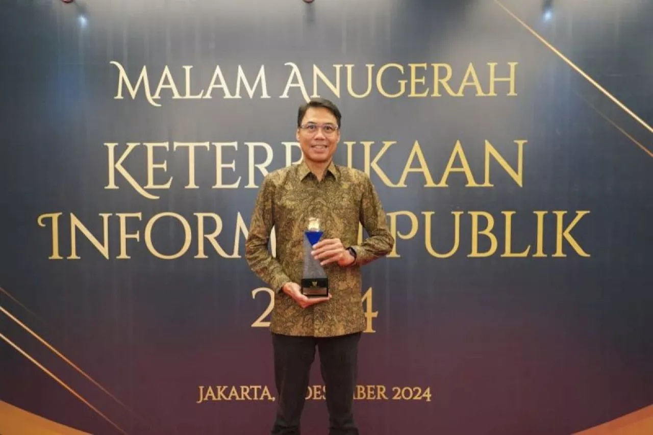 Indonesia Re raih anugerah “BUMN informatif” tahun 2024