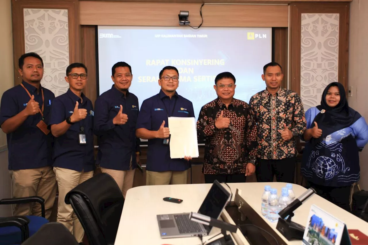 PLN dan BPN Serahkan 239 Sertifikat Aset Tapak Tower