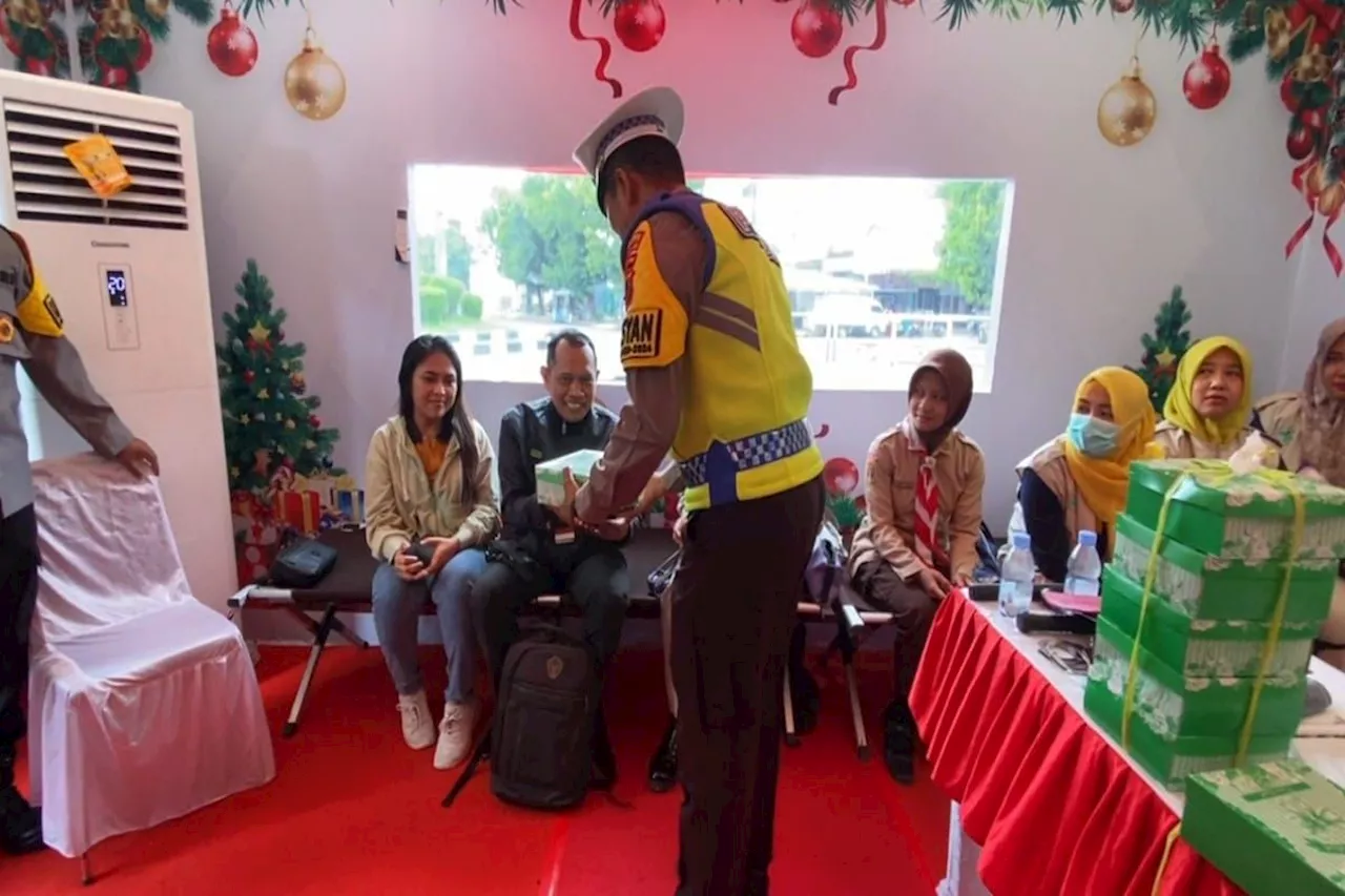 Polres Pemalang beri layanan makan gratis bagi pemudik