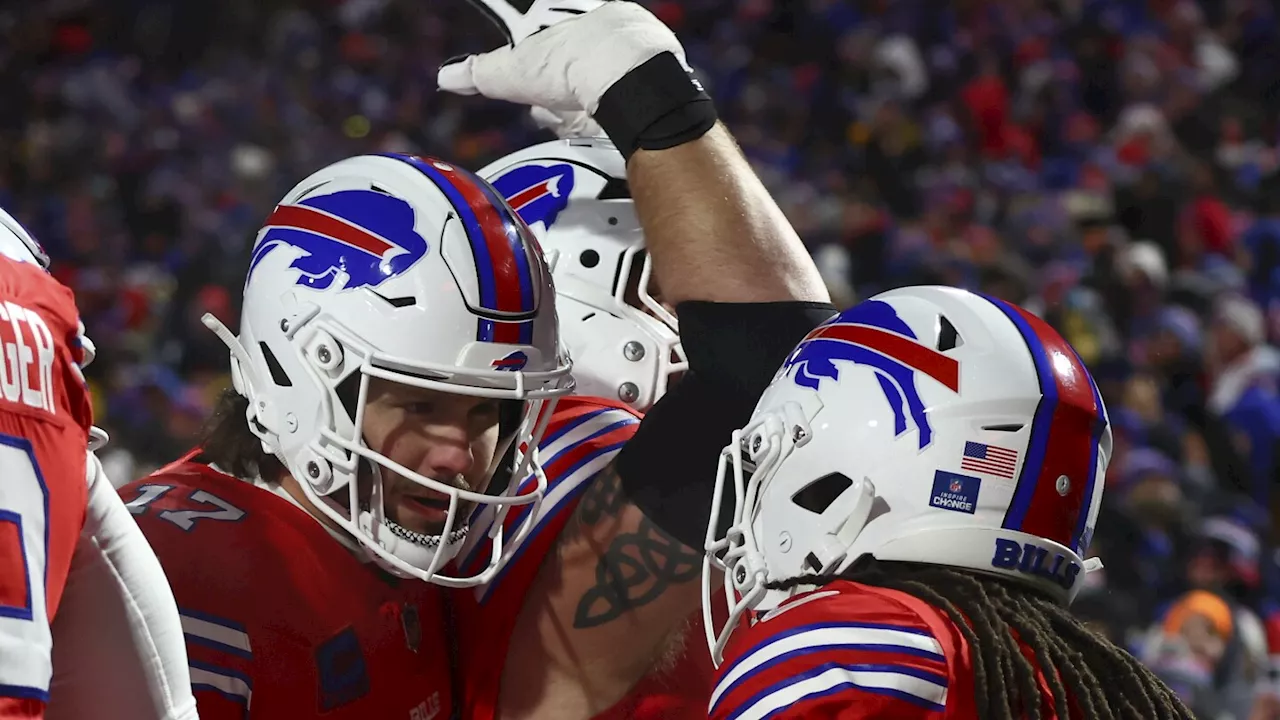 Josh Allen shakes off hit to his funny bone in Bills' win over Patriots