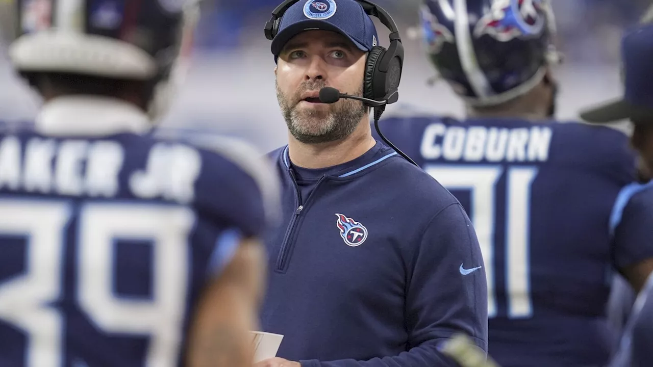 Titans keep losing as coach Brian Callahan tries to show some progress