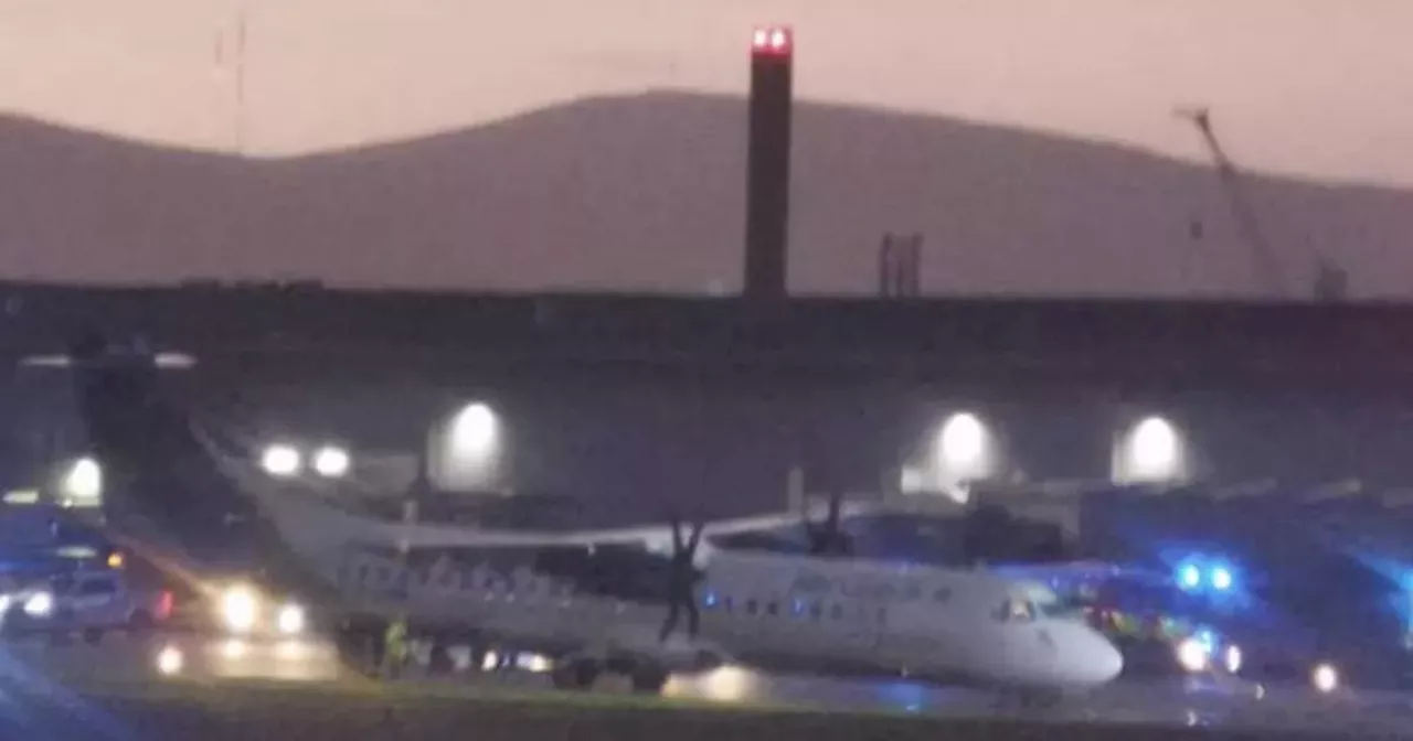 Belfast City Airport Runway Closed After Aircraft Nose Wheel Collapse