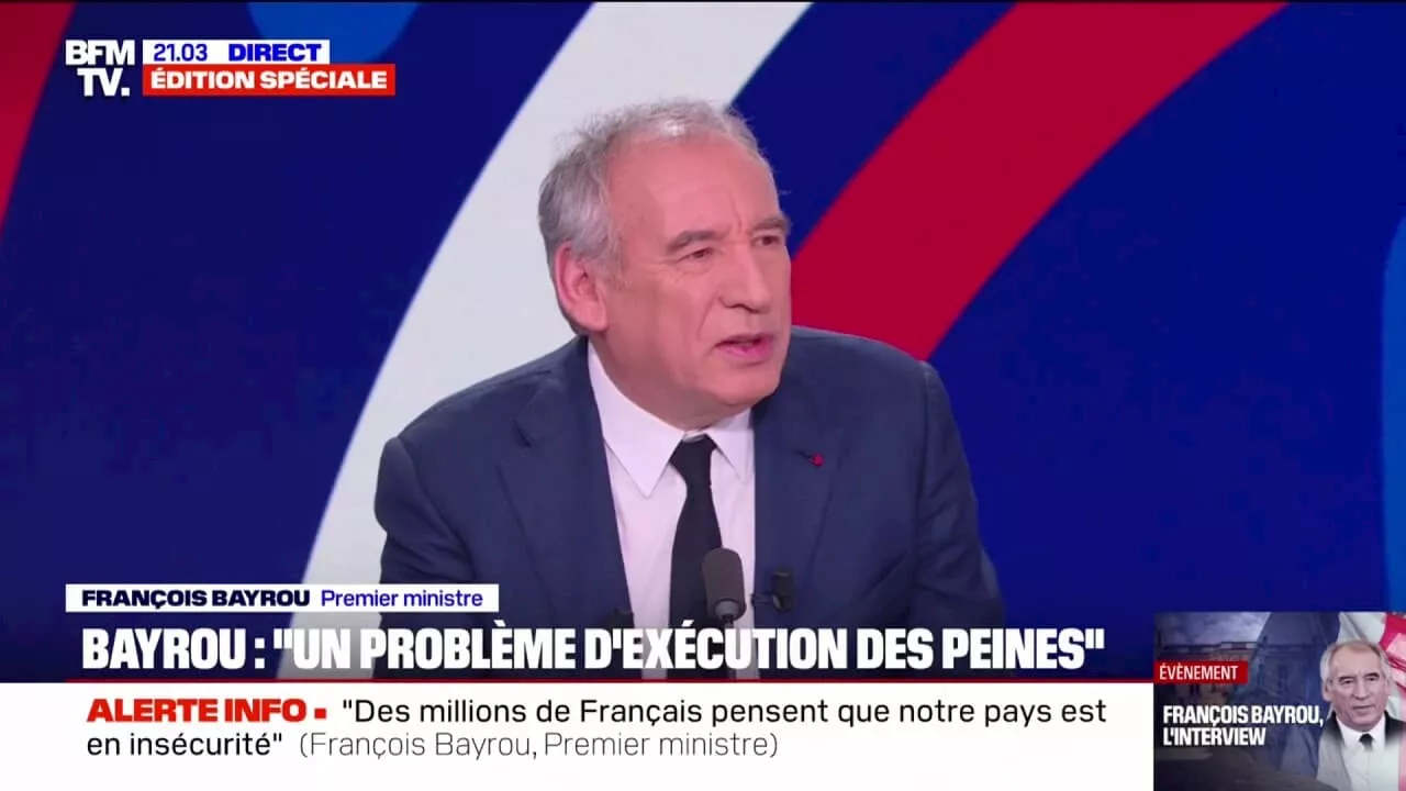 François Bayrou estime que la France est dans la situation 'la plus difficile depuis la guerre'