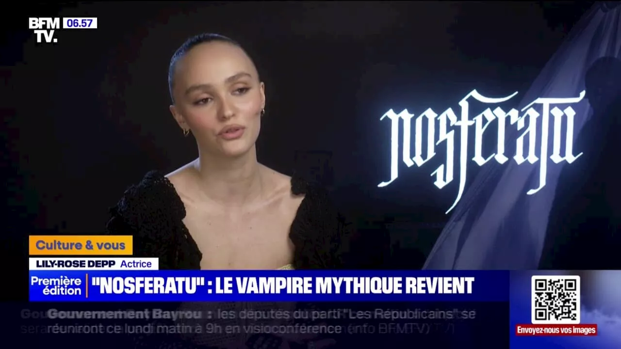 'Nosferatu', le mythique vampire, revient au cinéma avec Lily-Rose Depp dans le casting