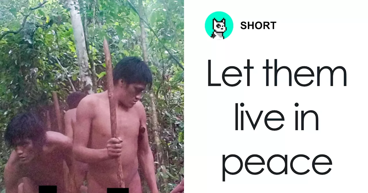 Rare Photos Reveal Mysterious Amazon Tribe That Had Never Been Seen Before