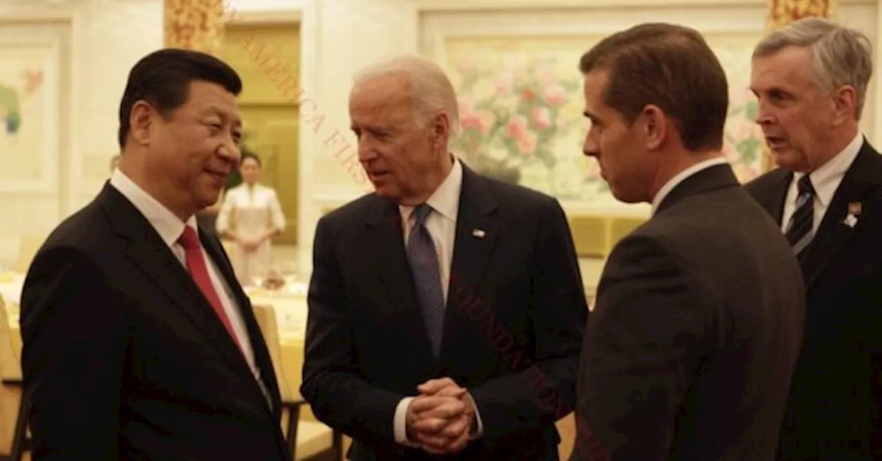 Newly Released Photos Show Joe Biden Introducing Hunter Biden to Xi Jinping