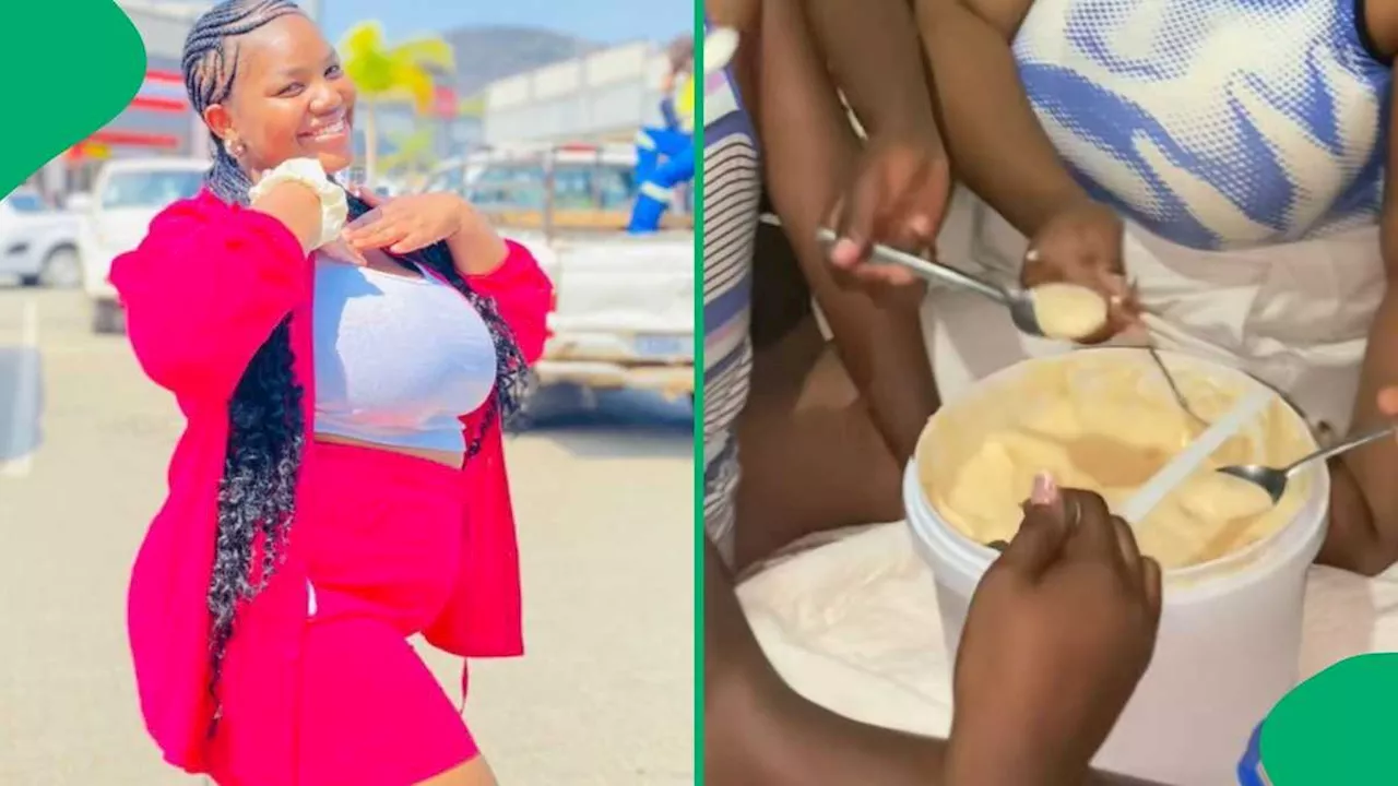 Grandkids Bring Joy to Grandma's Bed with Yoghurt Feast