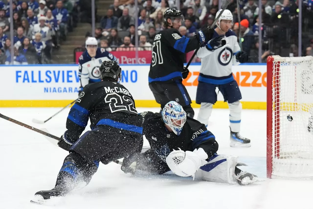 Jets Top Maple Leafs Behind Scheifele's Hat Trick