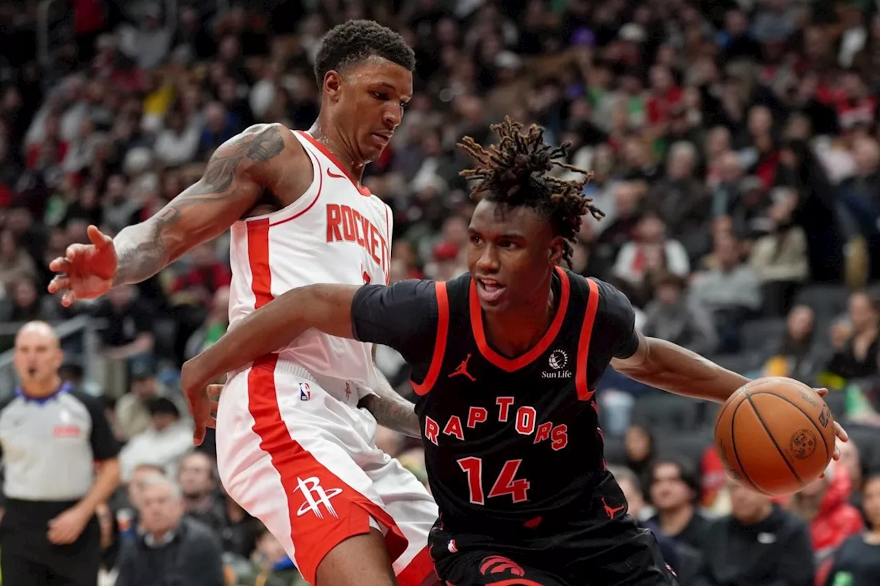 Walter provides bright spot for struggling Raptors in 114-110 loss to Rockets